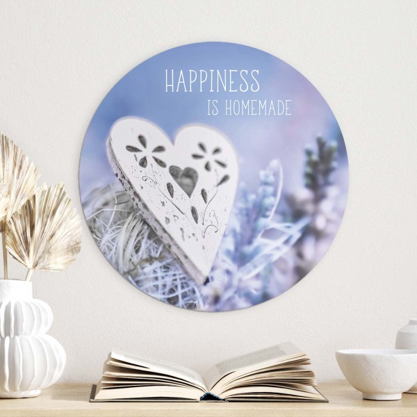 Wandschmuckbild Herz 40 cm