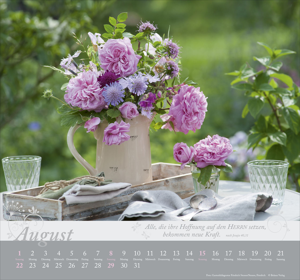 Im Garten zuhause 2027 – Wandkalender