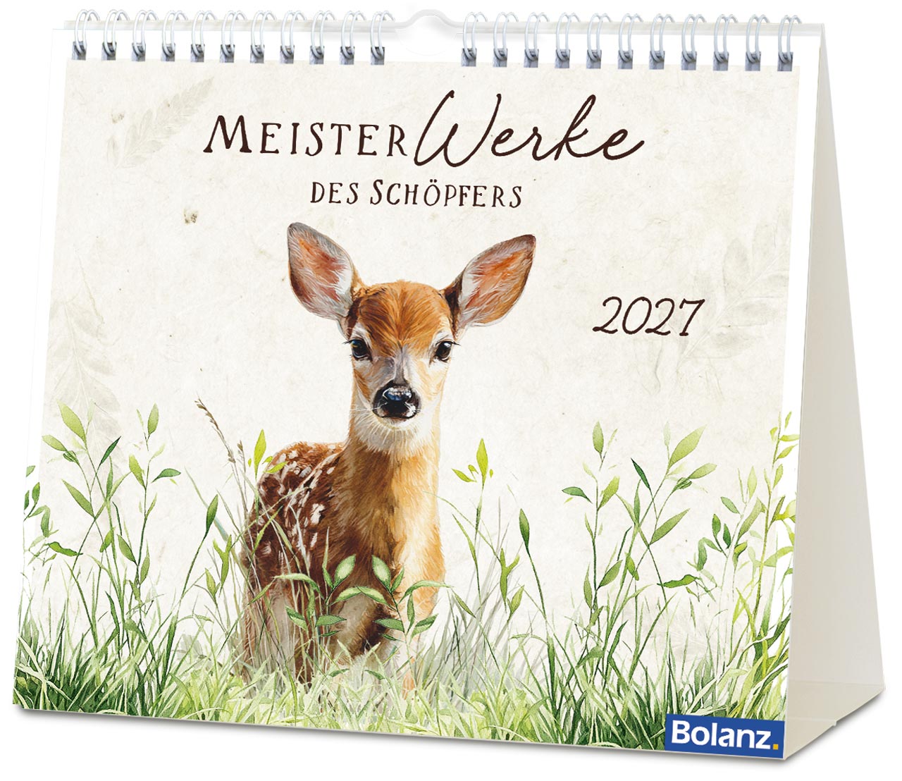 MeisterWerke des Schöpfers 2027 – Tischkalender