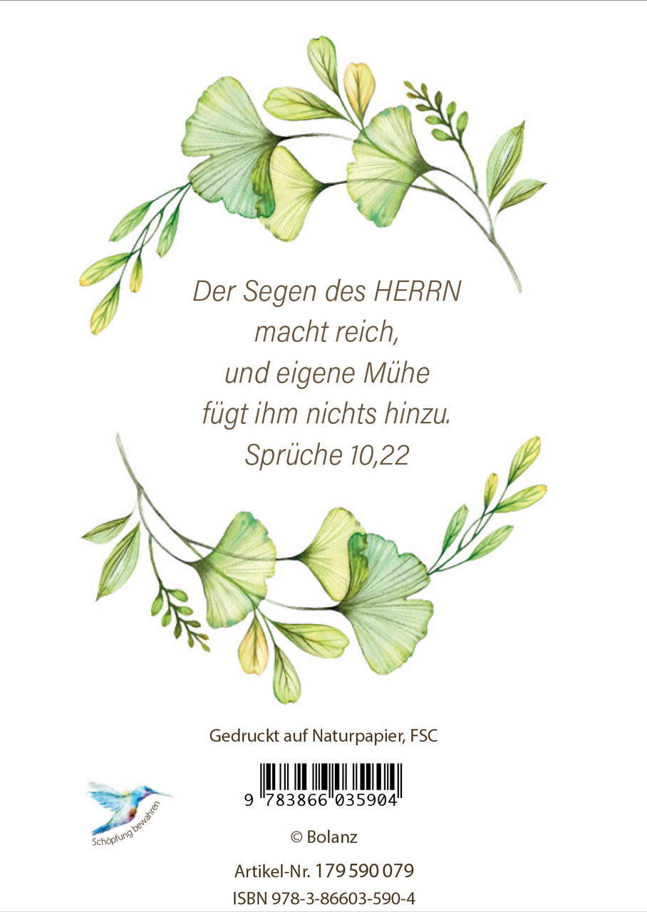 Grußheft - Viel Glück und viel Segen