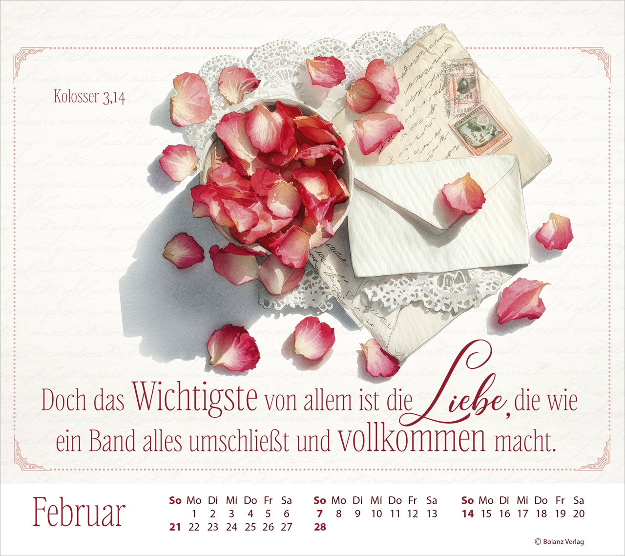 Wortpoesie – Wortschatzgalerie 2027 – Tischkalender