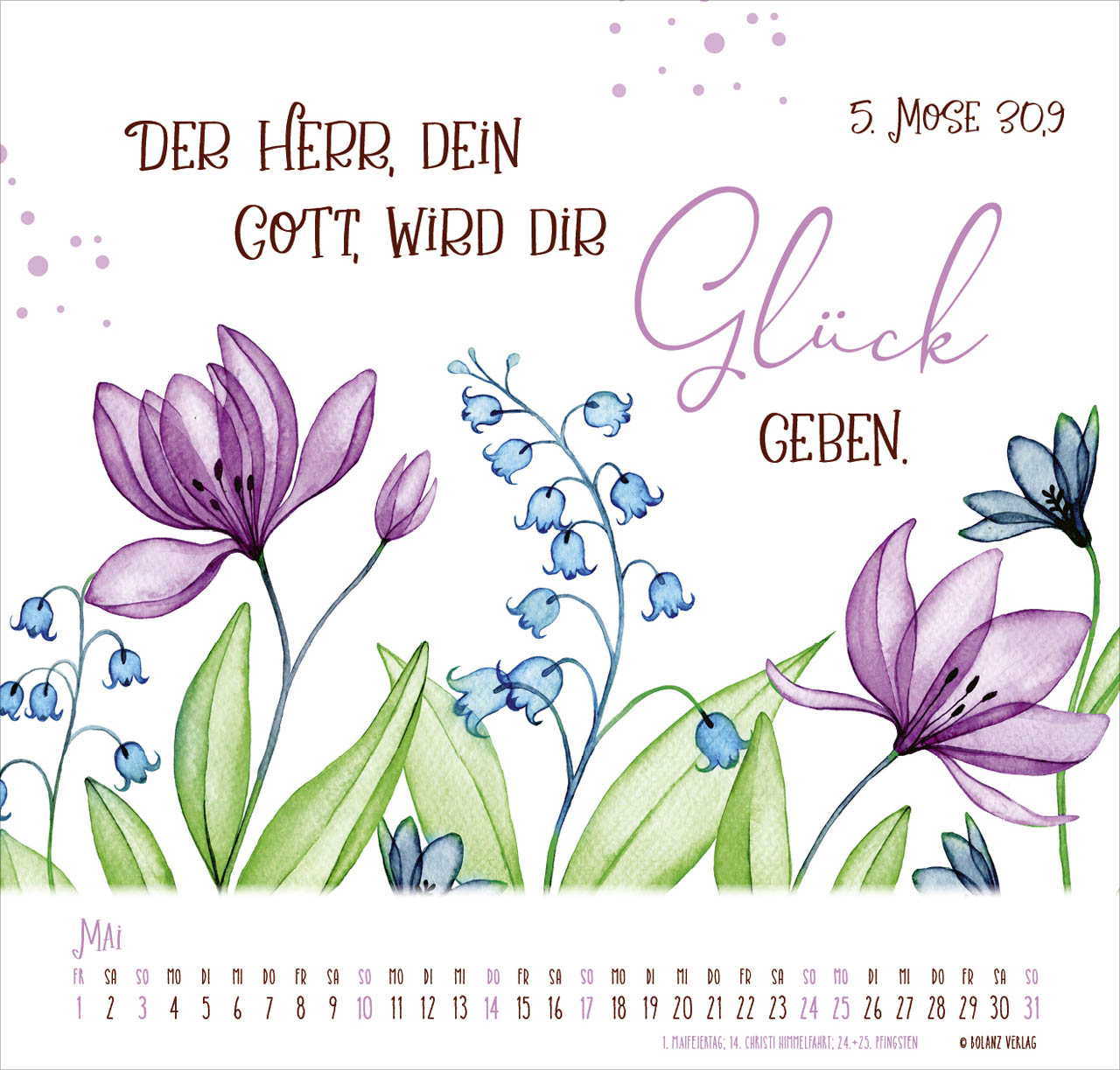 Gesegnet Tag für Tag 2026 - Posterkalender Gesegnet Tag für Tag 2026 - Posterkalender