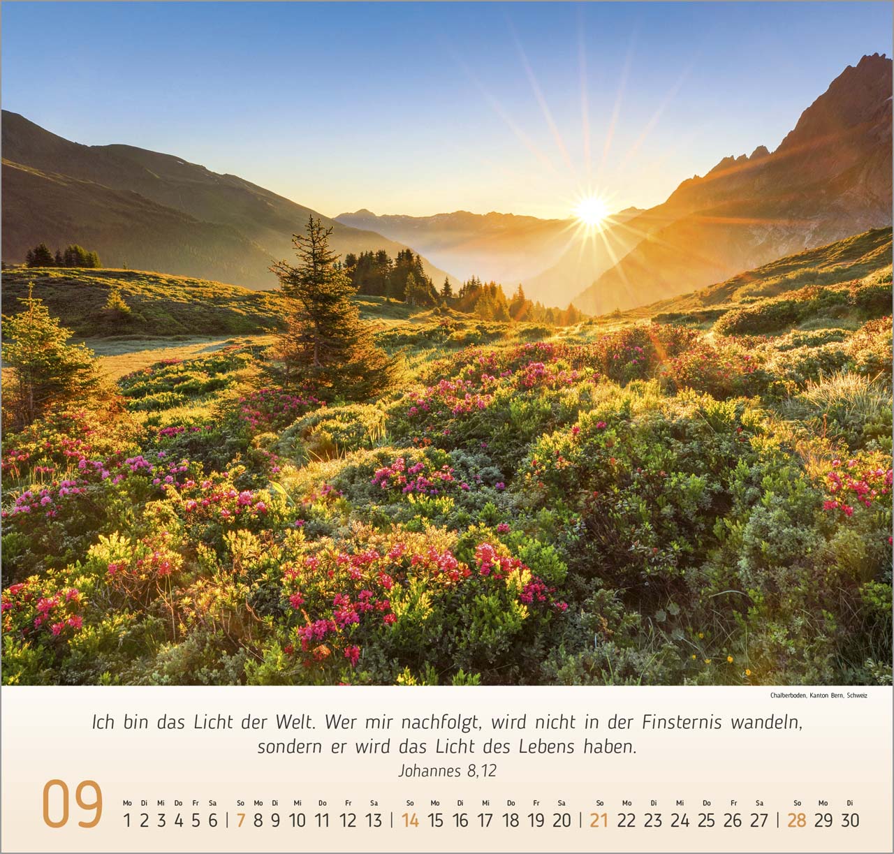 Berg Impressionen Wandkalender