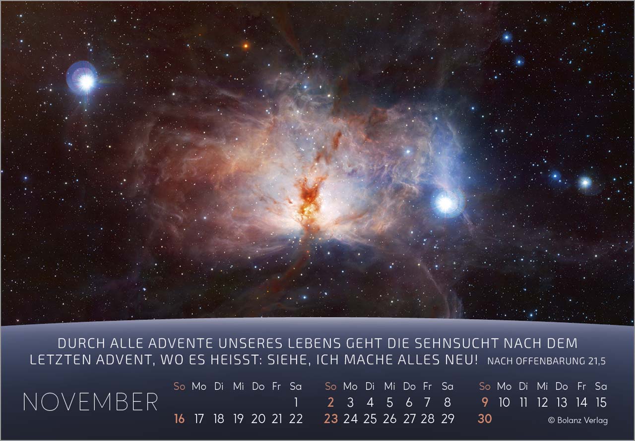 Du bist nicht fern 2025 - Panoramakalender