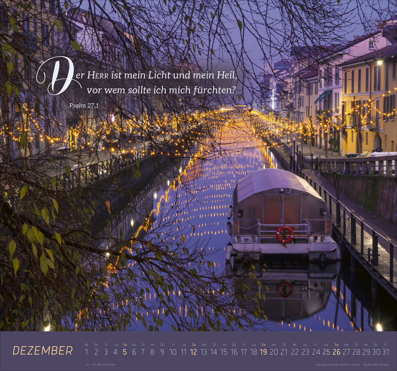 Ich bin der Weg 2027 – Wandkalender