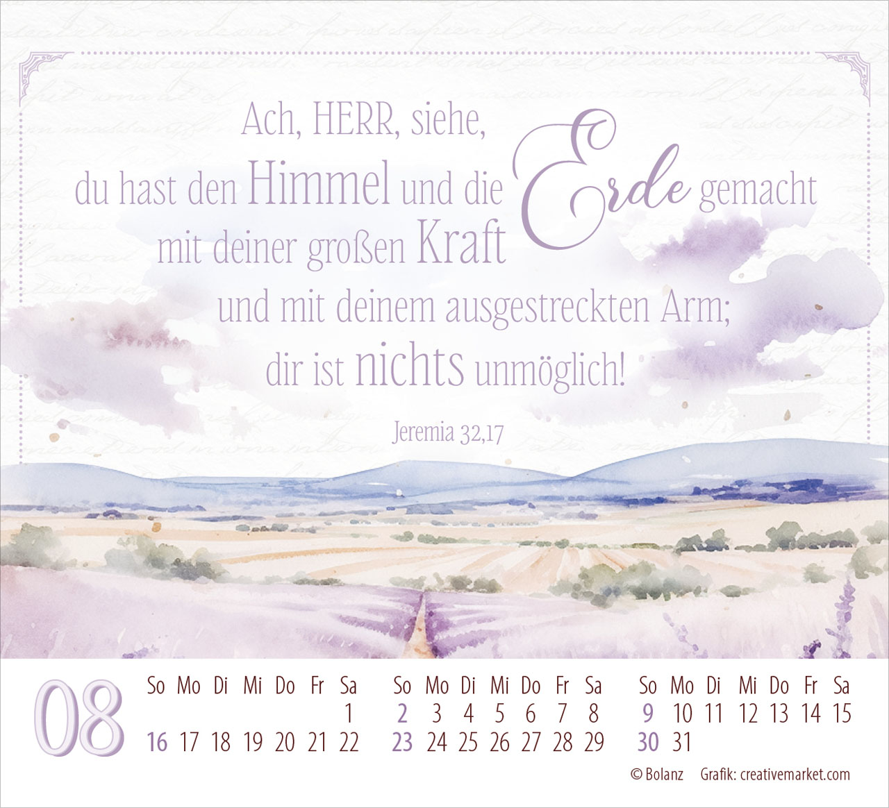 Poesie guter Worte 2026 - Minikalender Poesie guter Worte 2026 - Minikalender