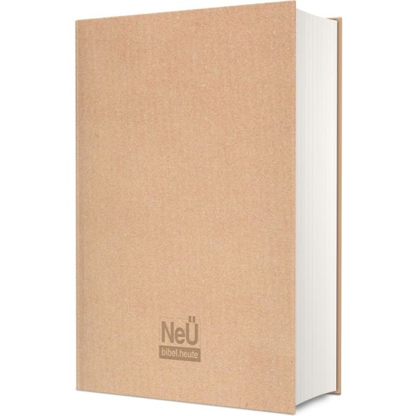 NeÜ Bibel.heute - Standard - Lederhaptik beige