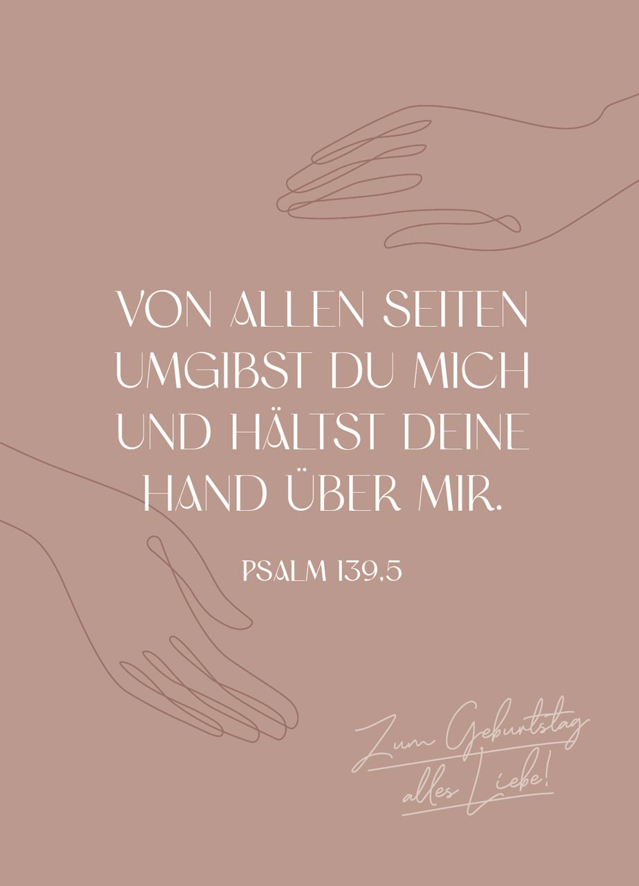 Postkarte alles Liebe