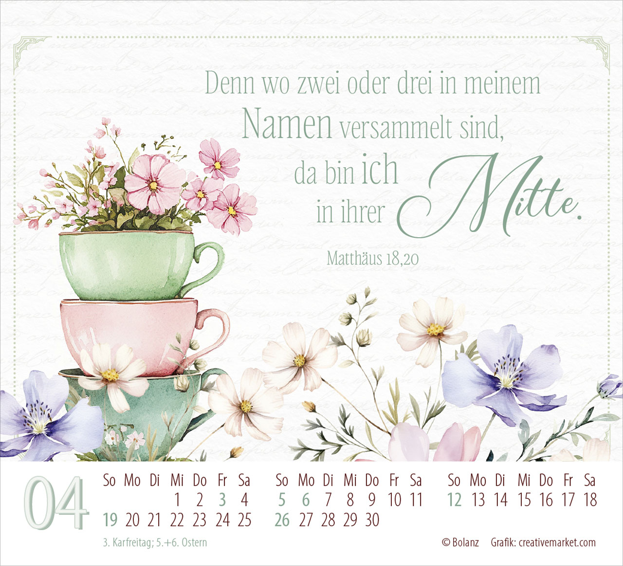 Poesie guter Worte 2026 - Minikalender Poesie guter Worte 2026 - Minikalender