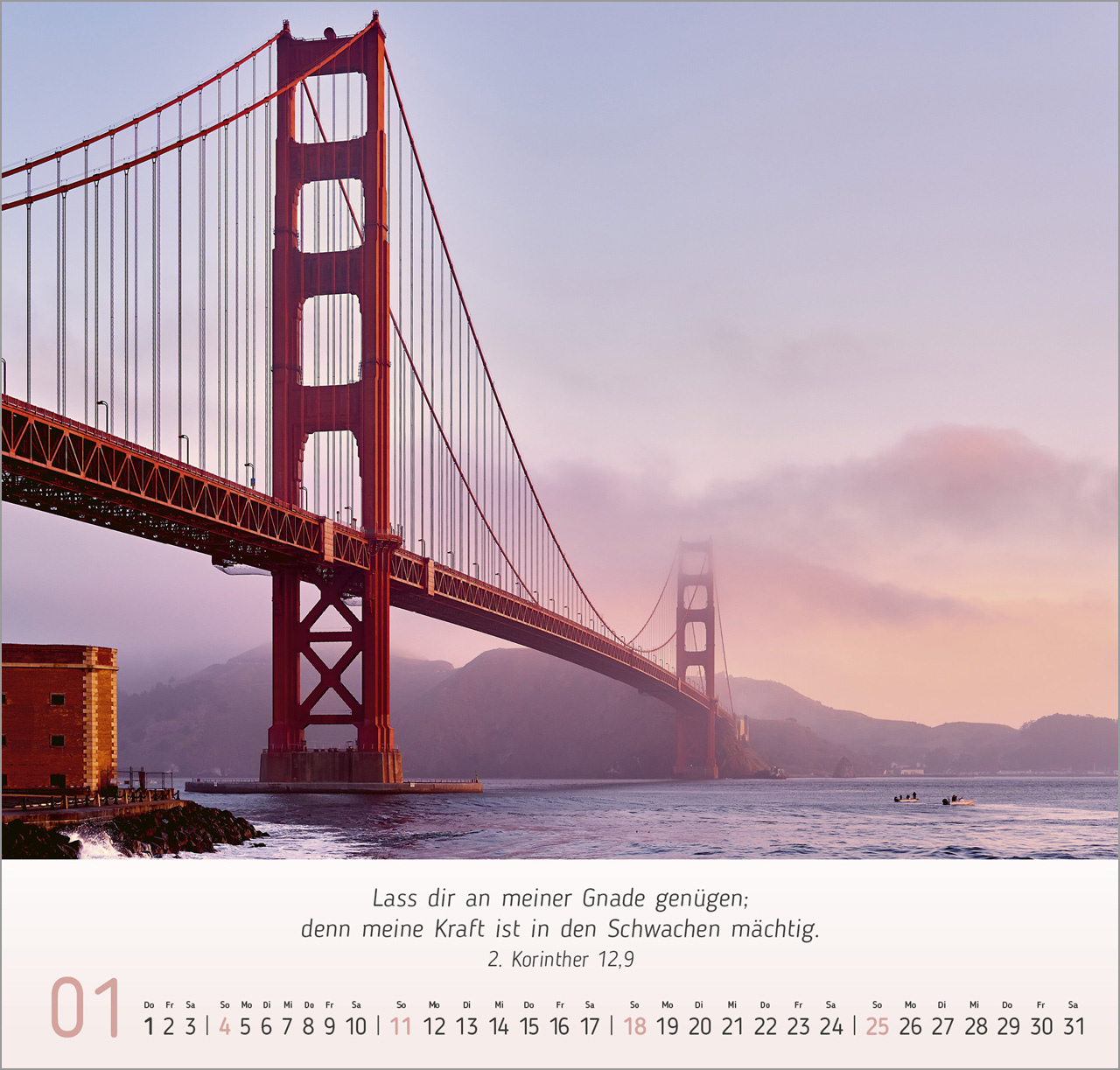 Licht Impressionen Wandkalender 2026