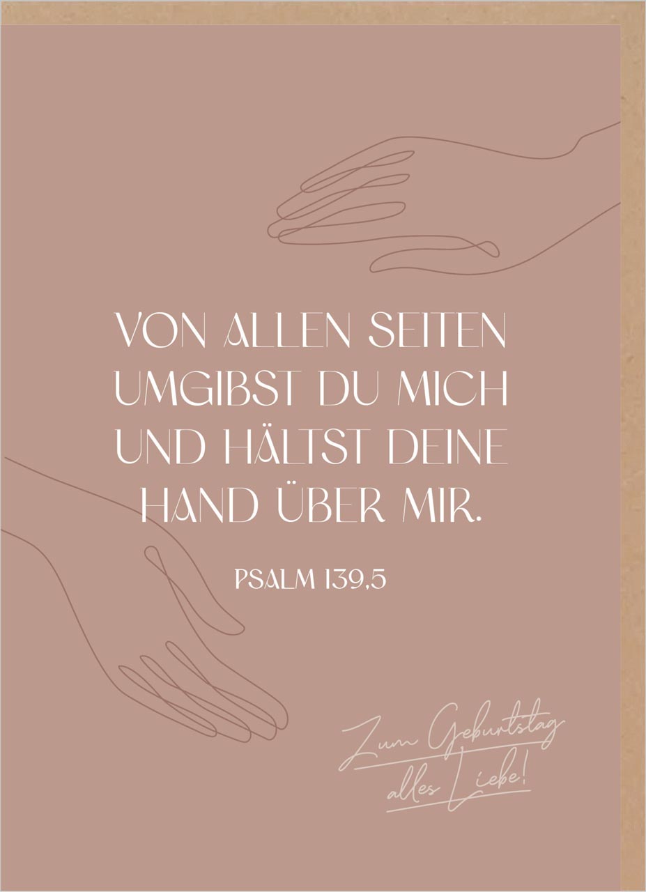 Faltkarte alles Liebe