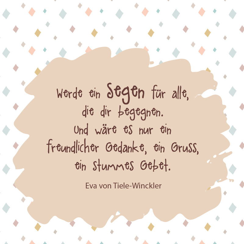 Miniaufstellbuch Ich geh ein Stück mit dir