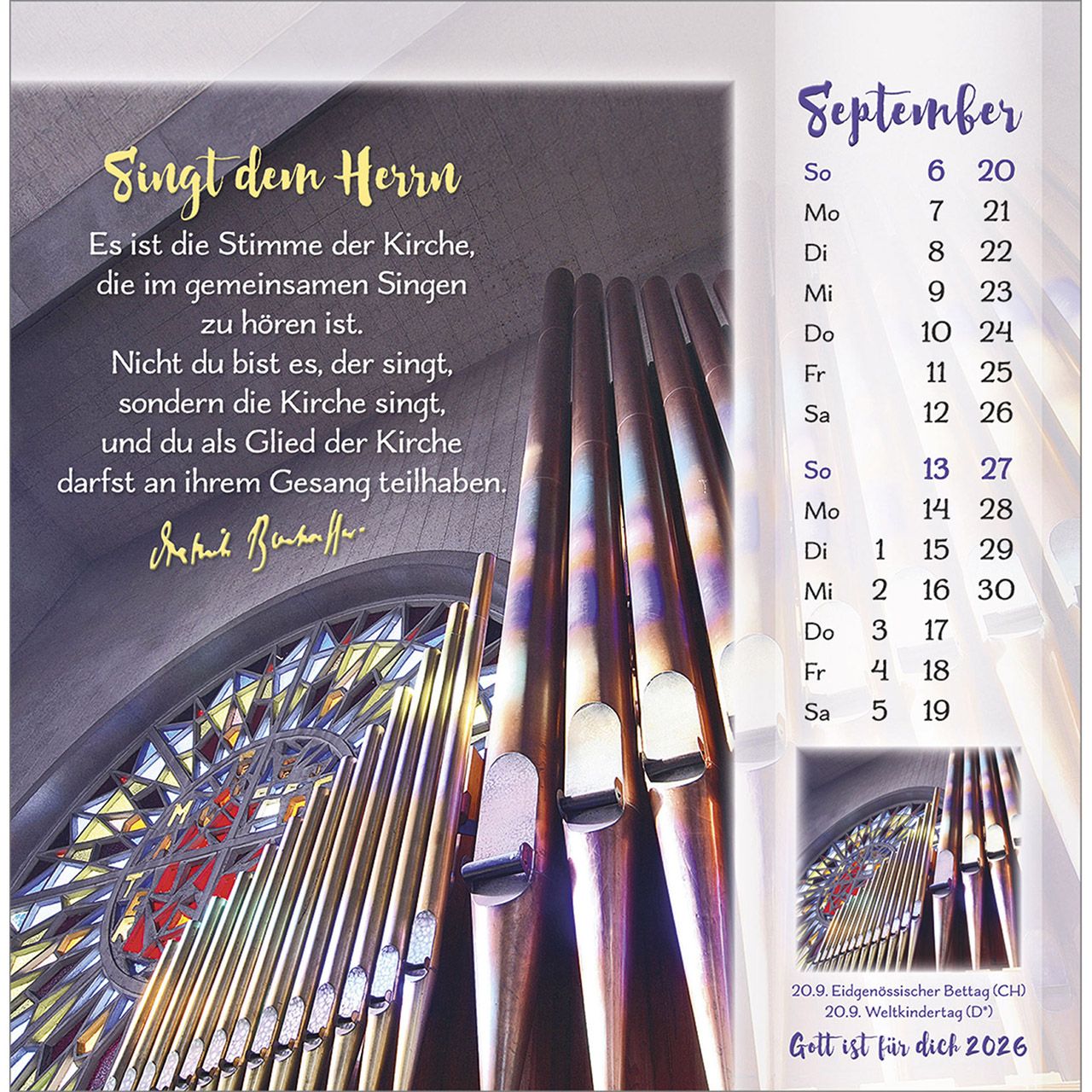 Gott ist für dich 2026