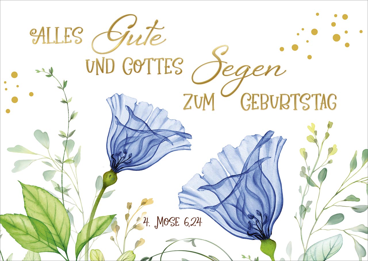 Postkarte Alles Gute Lovely