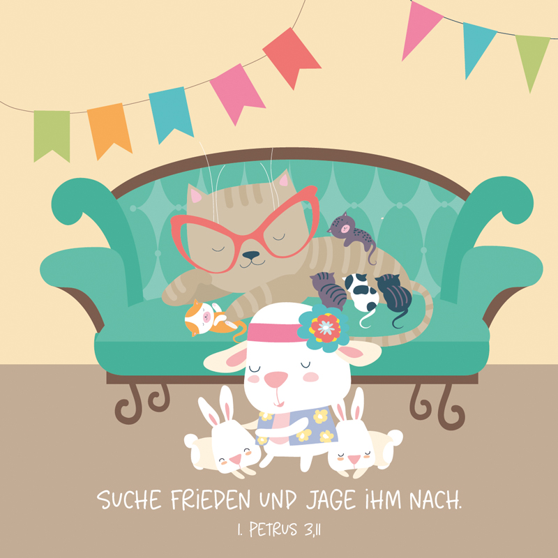 Miniaufstellbuch Freunde fürs Leben