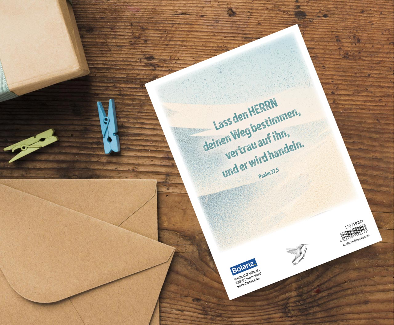 Faltkarte Einsegnung Glaube Hoffnung Mut Liebe