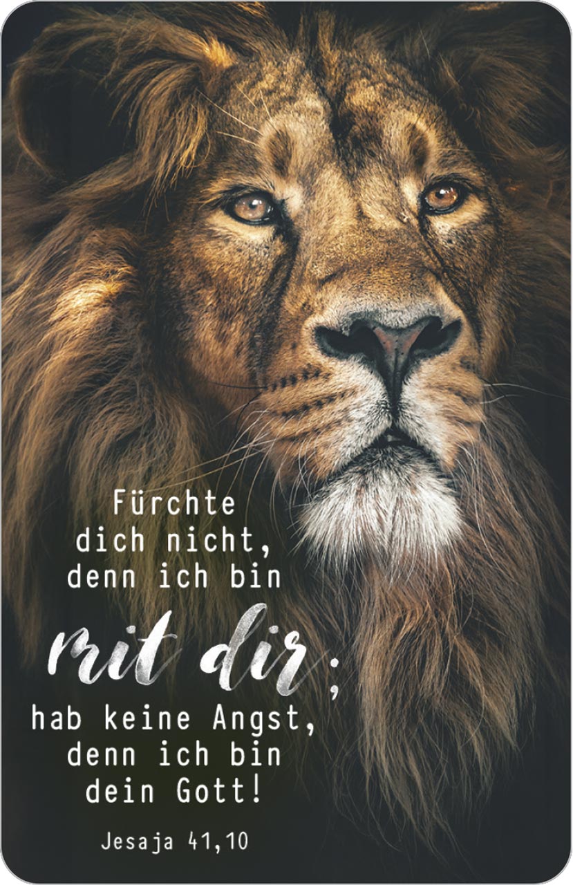 Kalenderkärtchen Löwe 2027