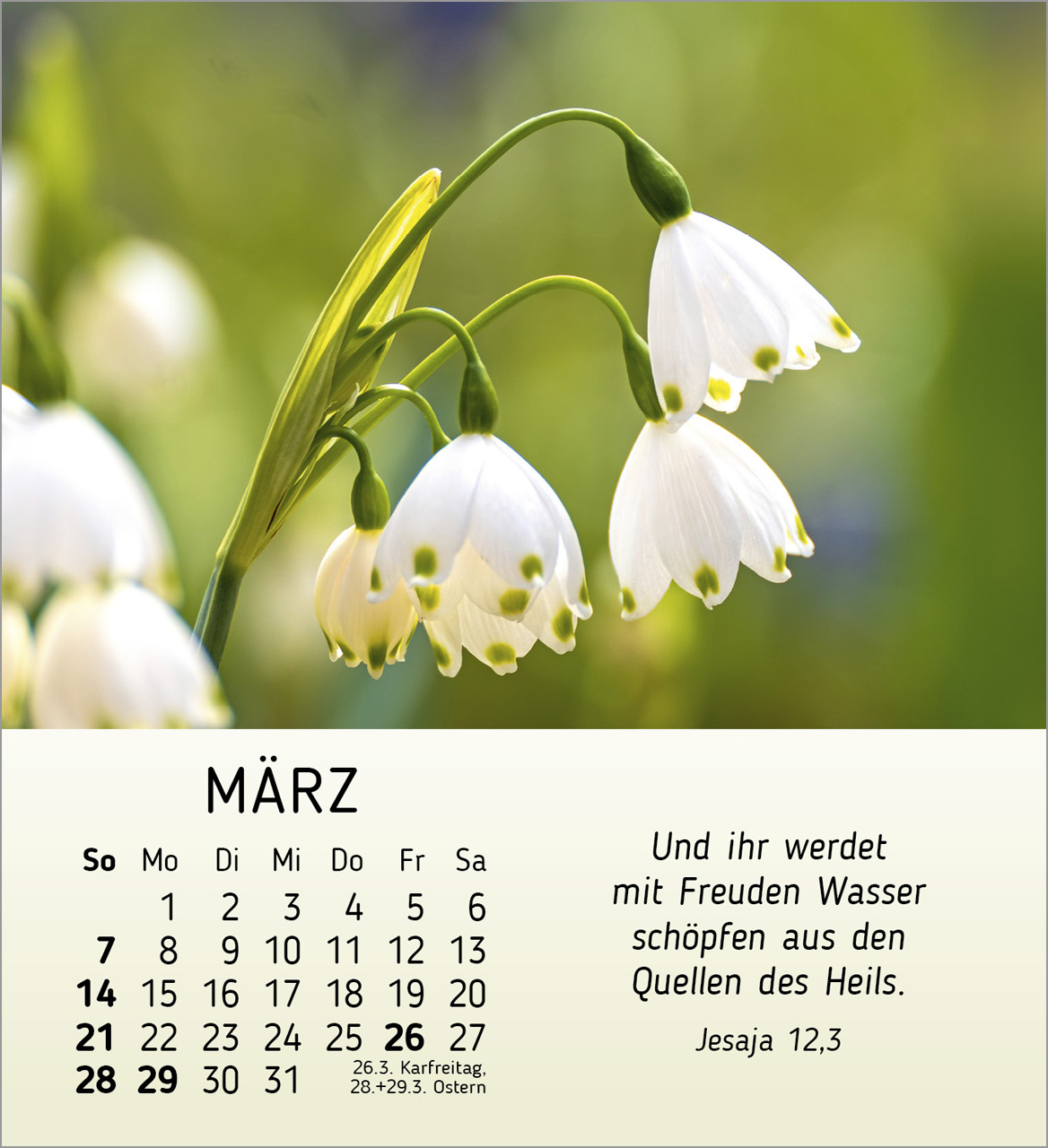 Ich wünsche dir Freude 2027 – Tischkalender
