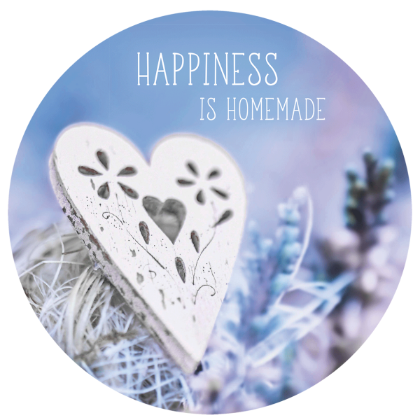 Wandschmuckbild Herz 40 cm