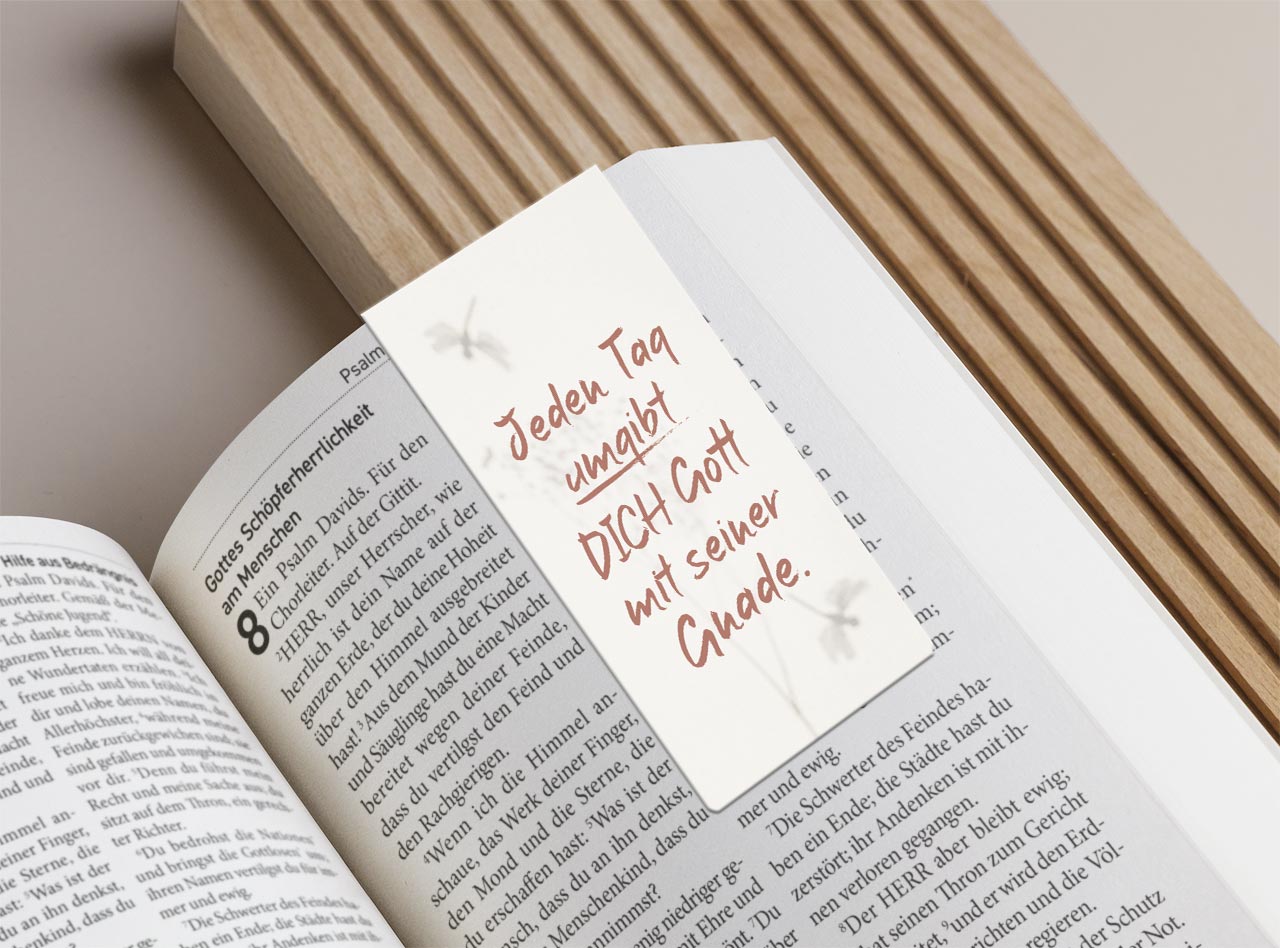 Magnetlesezeichen Gnade