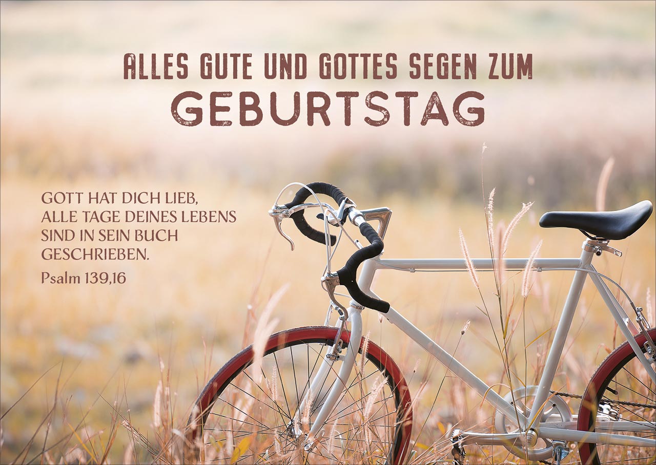Postkartenbox Alles Gute und Gottes Segen zum Geburtstag
