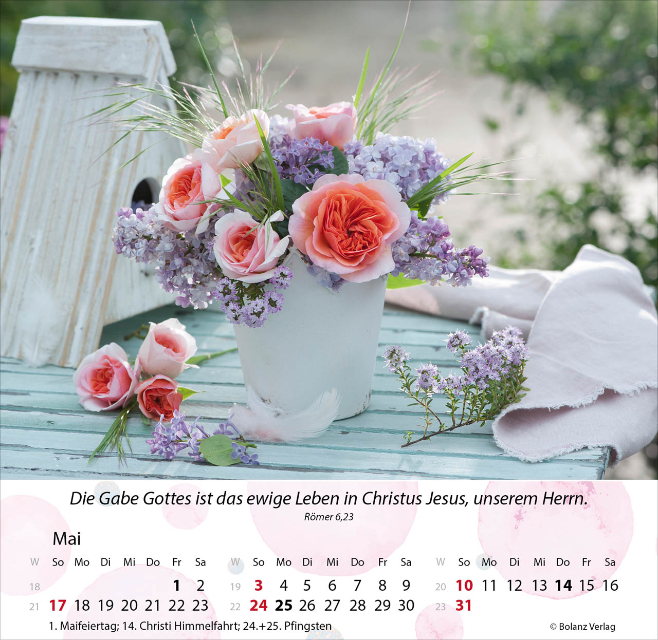 Gärten 2026 - Tischkalender