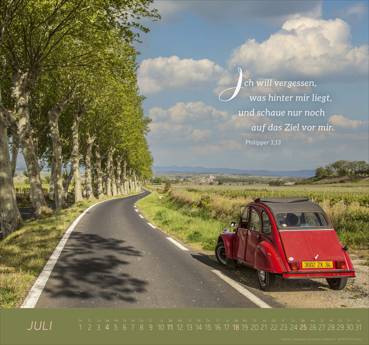 Ich bin der Weg 2027 – Wandkalender