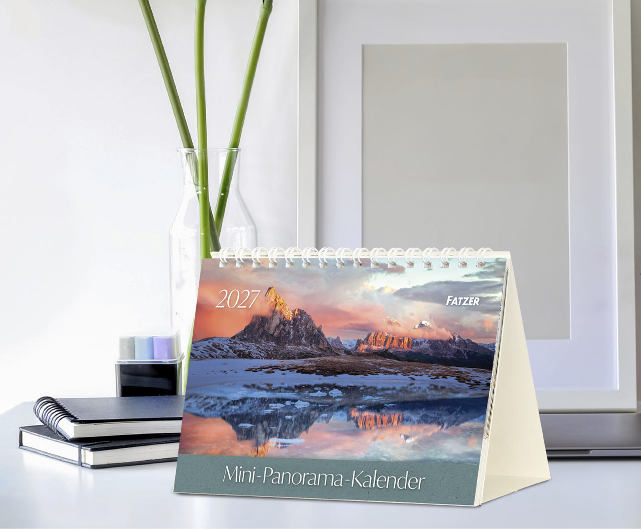 Mini-Panorama 2027 – Panorama-Tischkalender