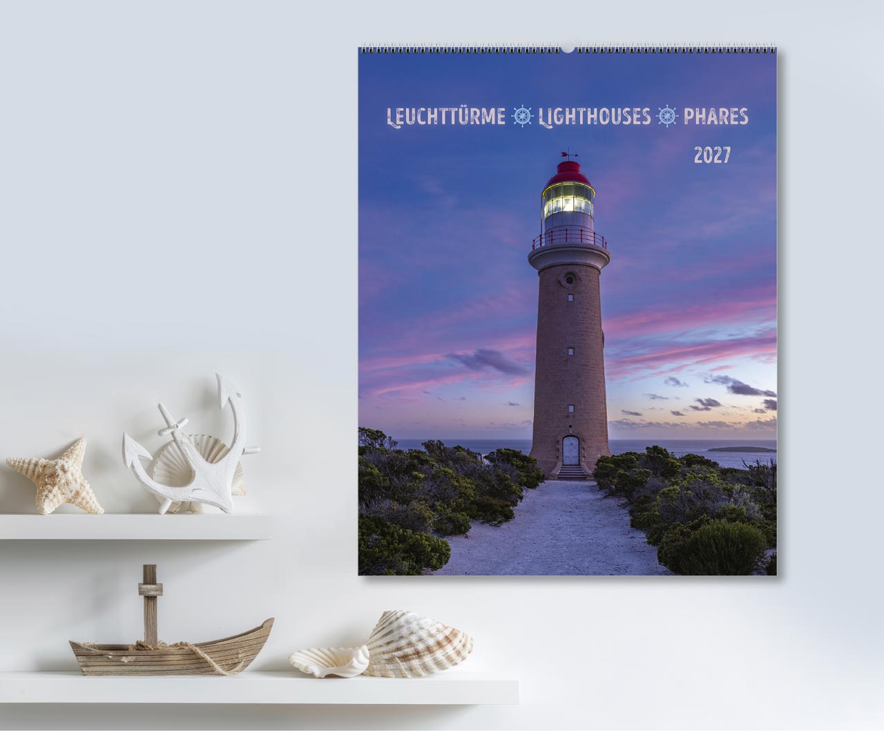 Leuchttürme 2027 – Super-Wandkalender