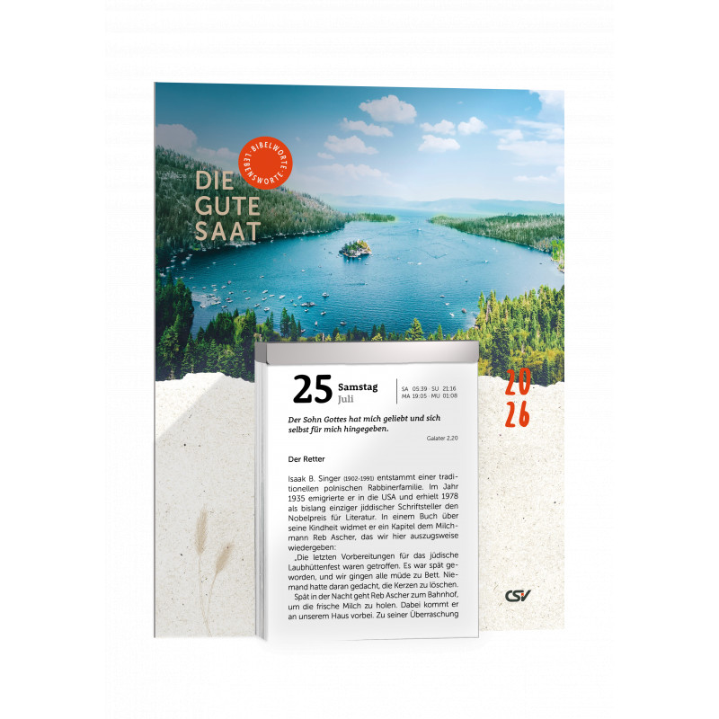 Die gute Saat 2026 - Abreißkalender