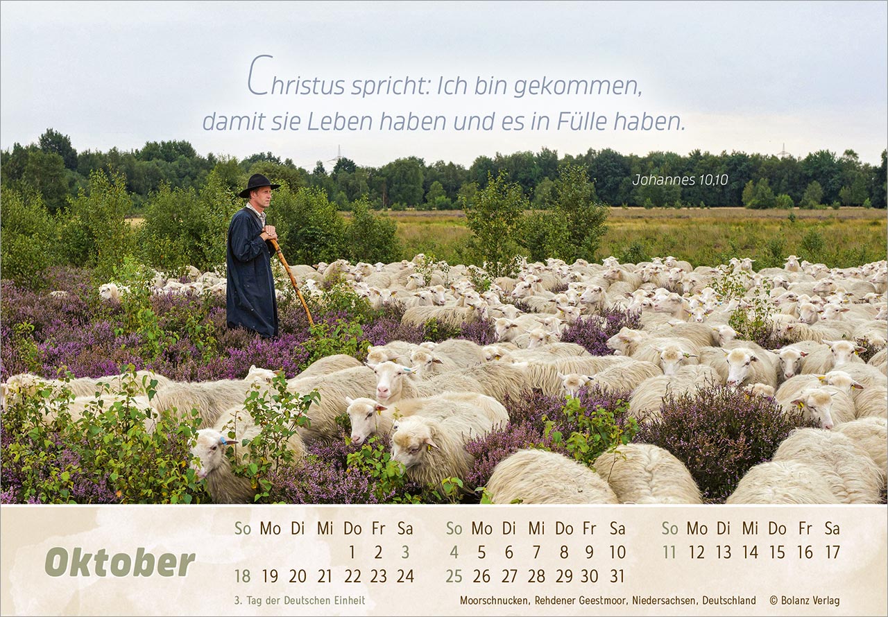 Der Gute Hirte 2026 - Panoramakalender