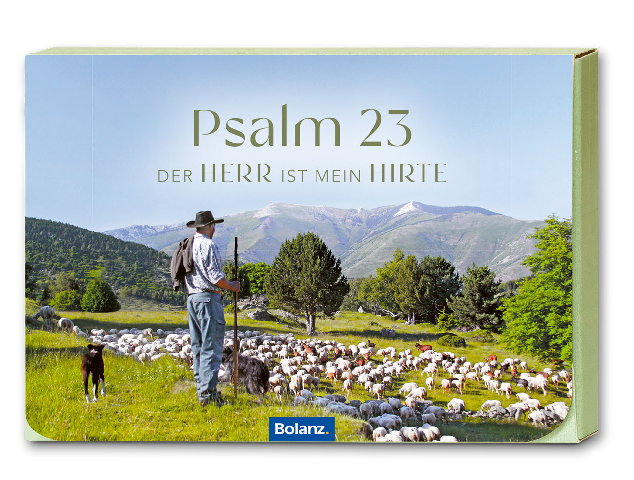 Postkartenbox Psalm 23 - Der HERR ist mein Hirte