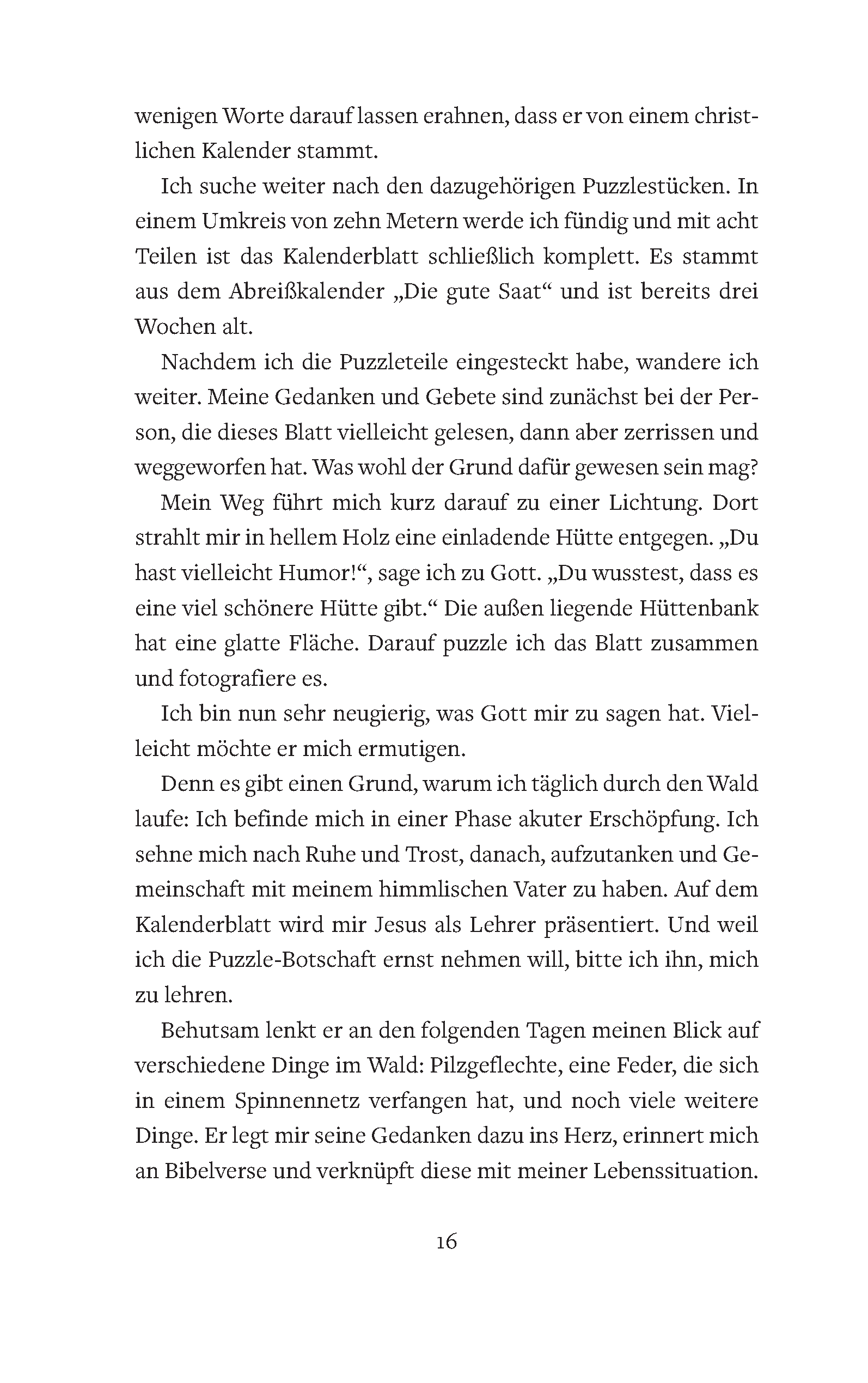 Momente der Hoffnung