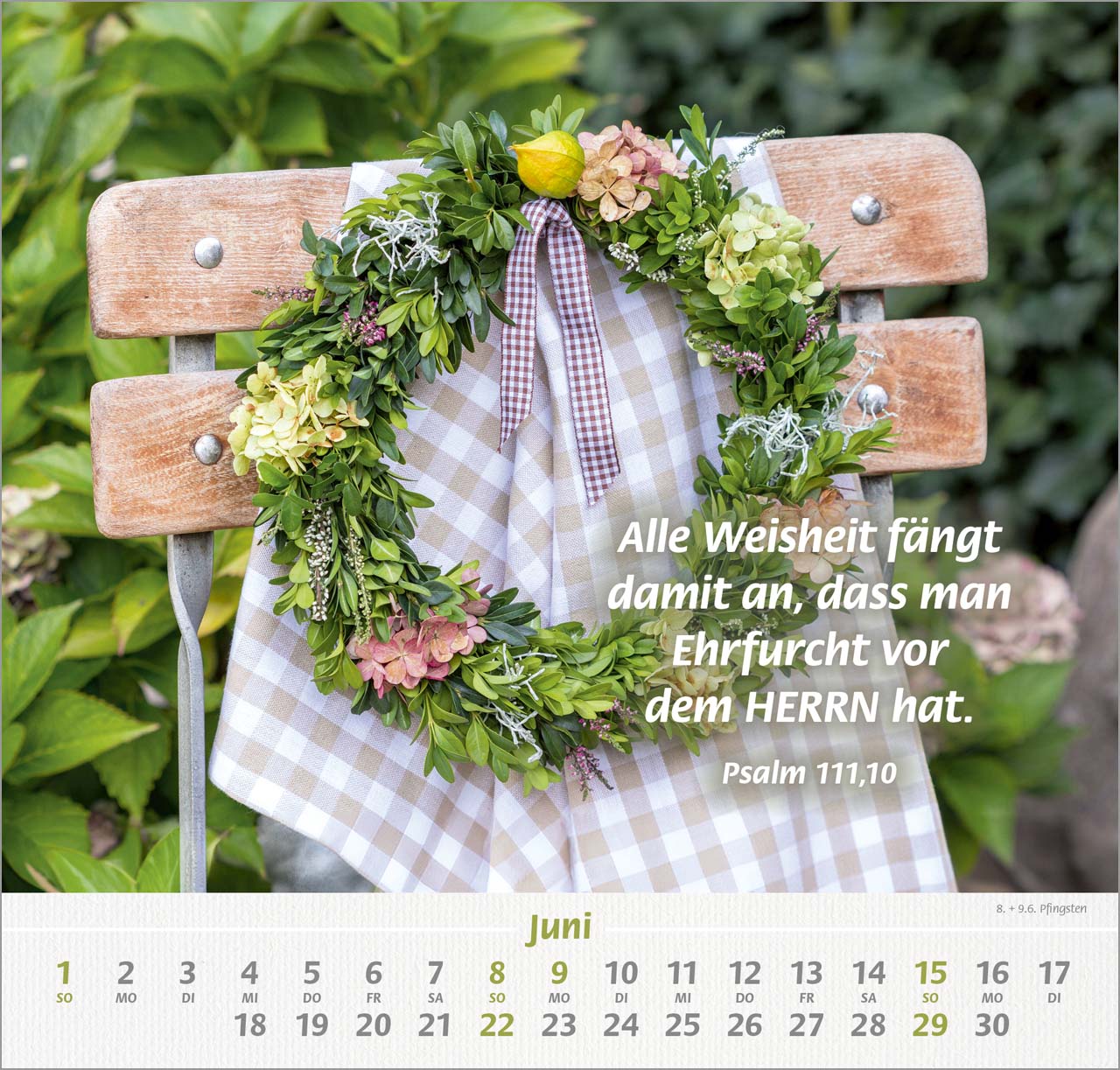 Denn du bist bei mir Wandkalender