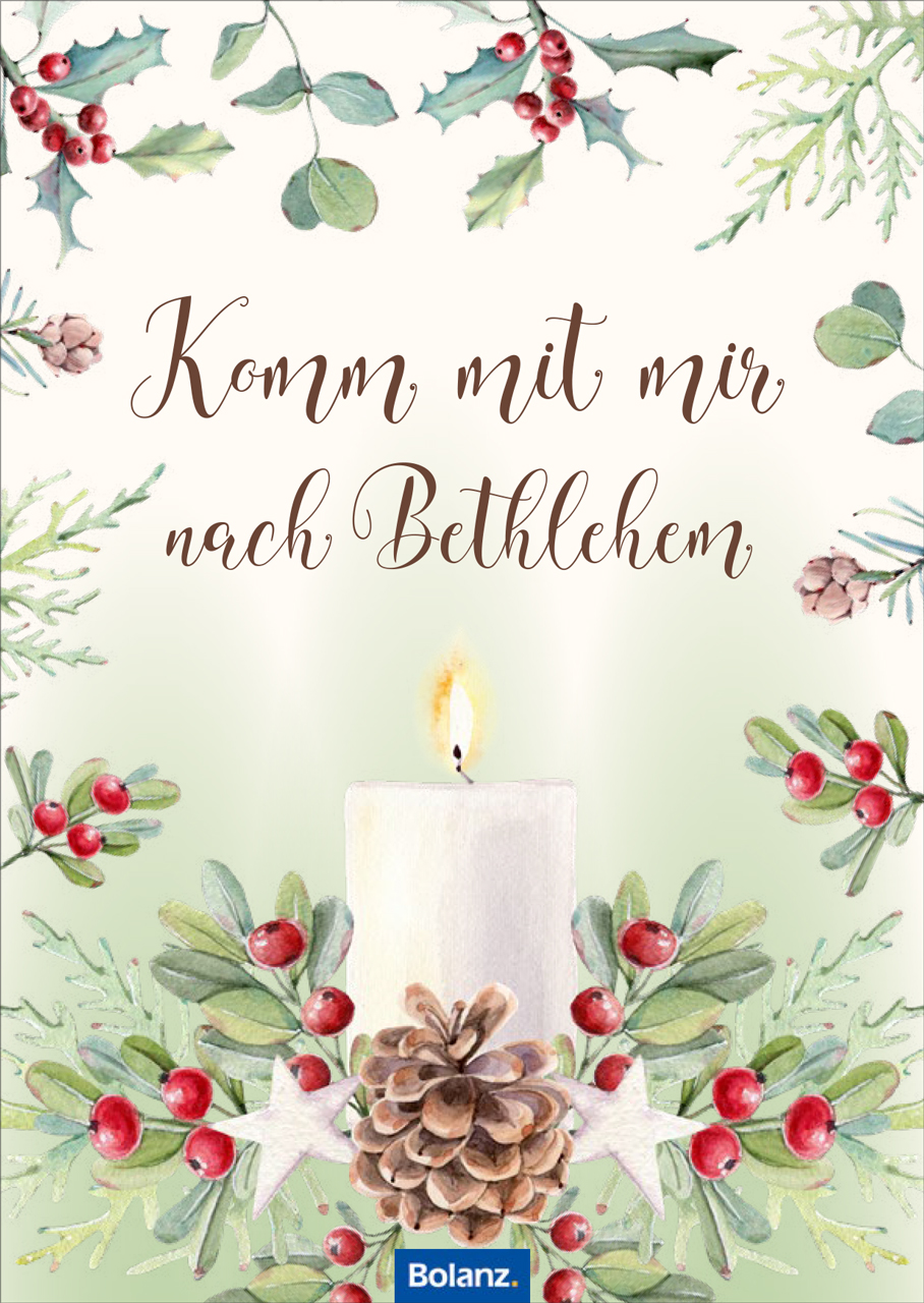 Grußheft - Kommt mit mir nach Bethlehem