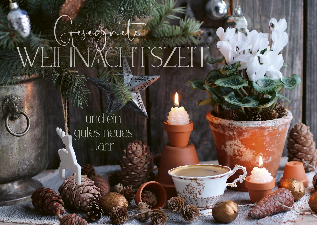 Postkarte Weihnachtszeit