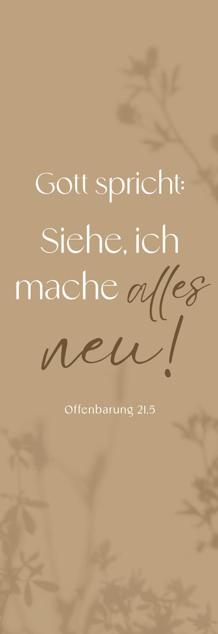Lesezeichen Jahreslosung Fatzer alive
