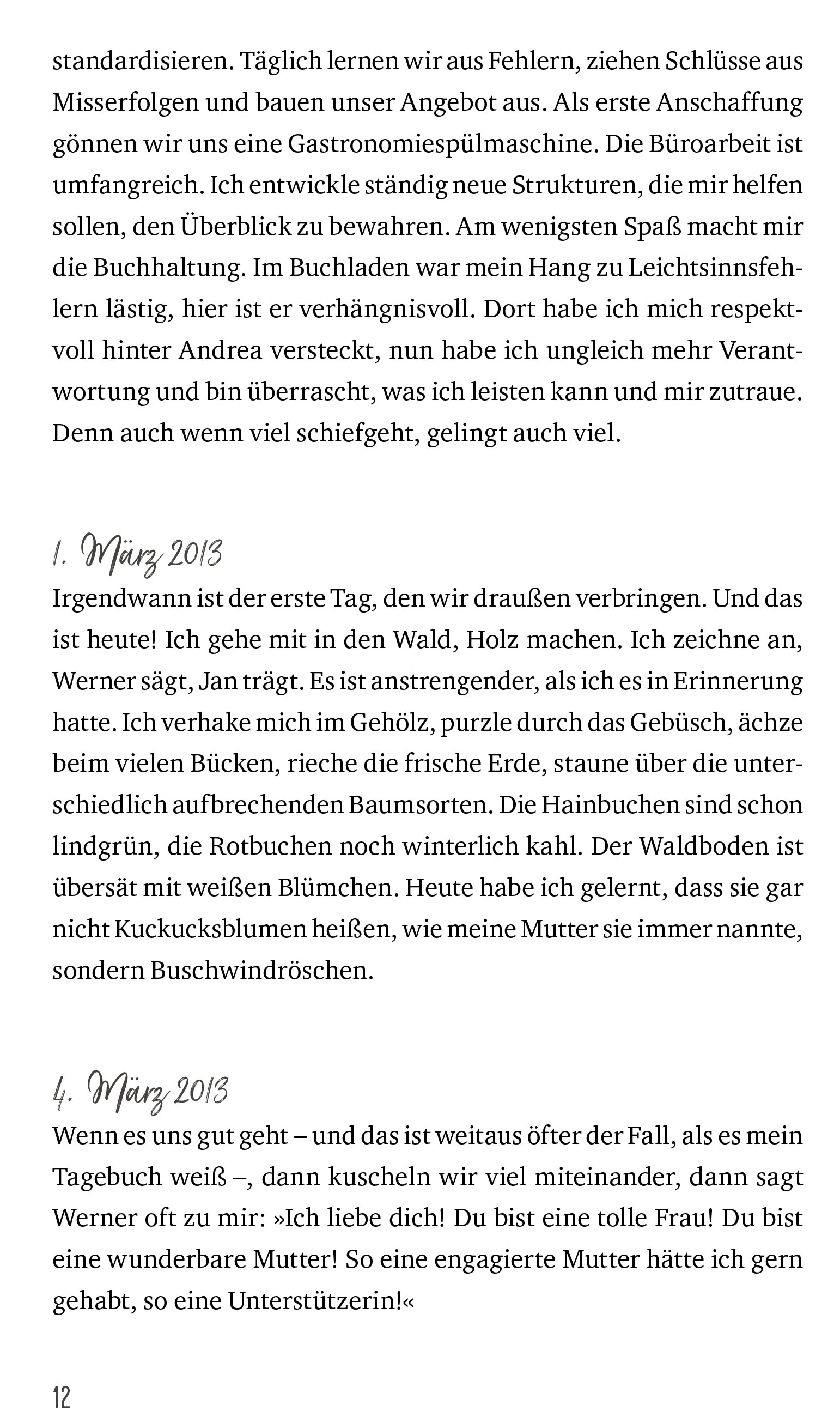 Ich hab noch nie so gern gelebt
