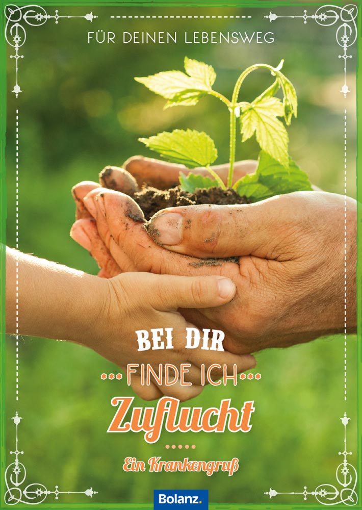 Grußheft Bei dir finde ich Zuflucht - Ein Krankengruß