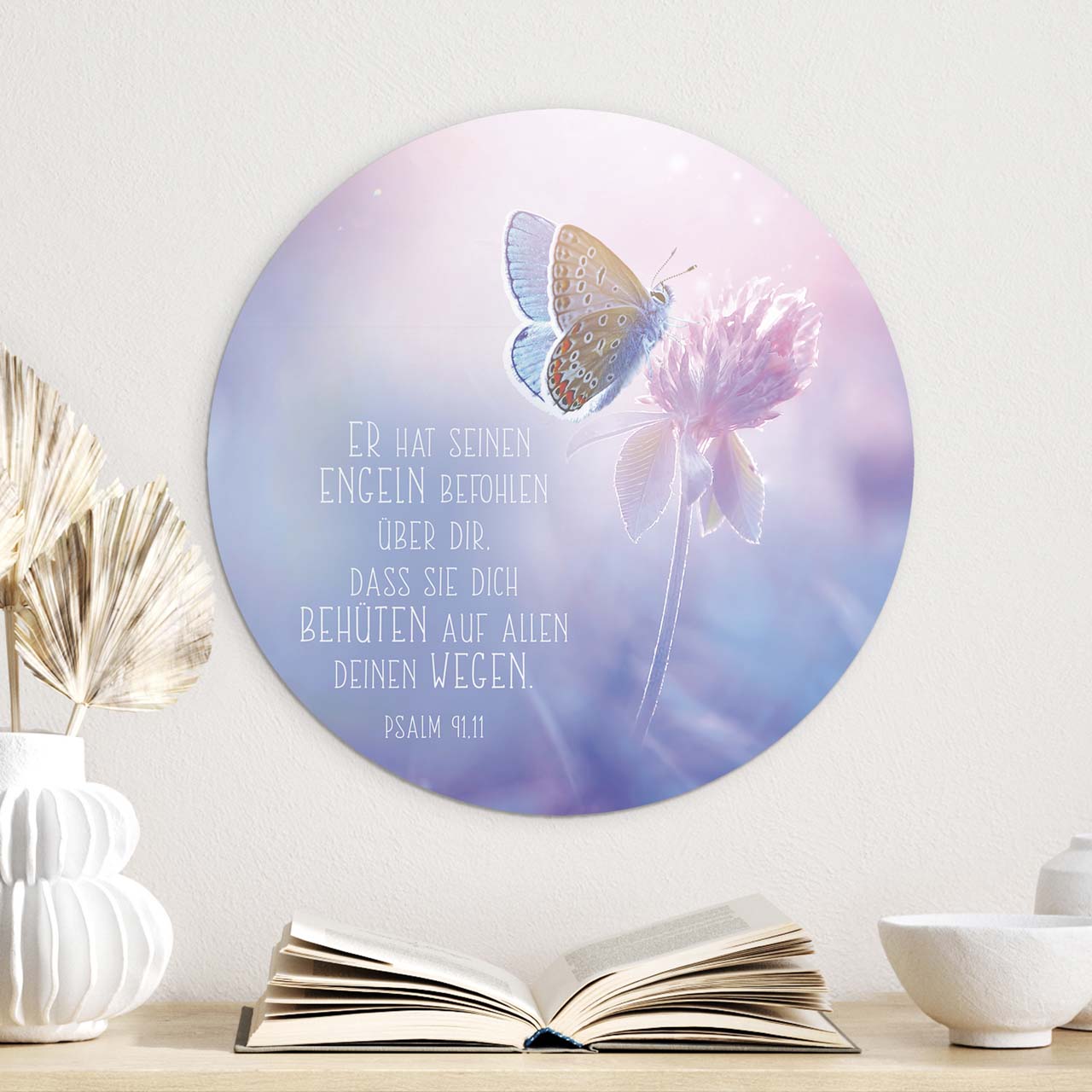 Wandschmuckbild Schmetterling 40 cm