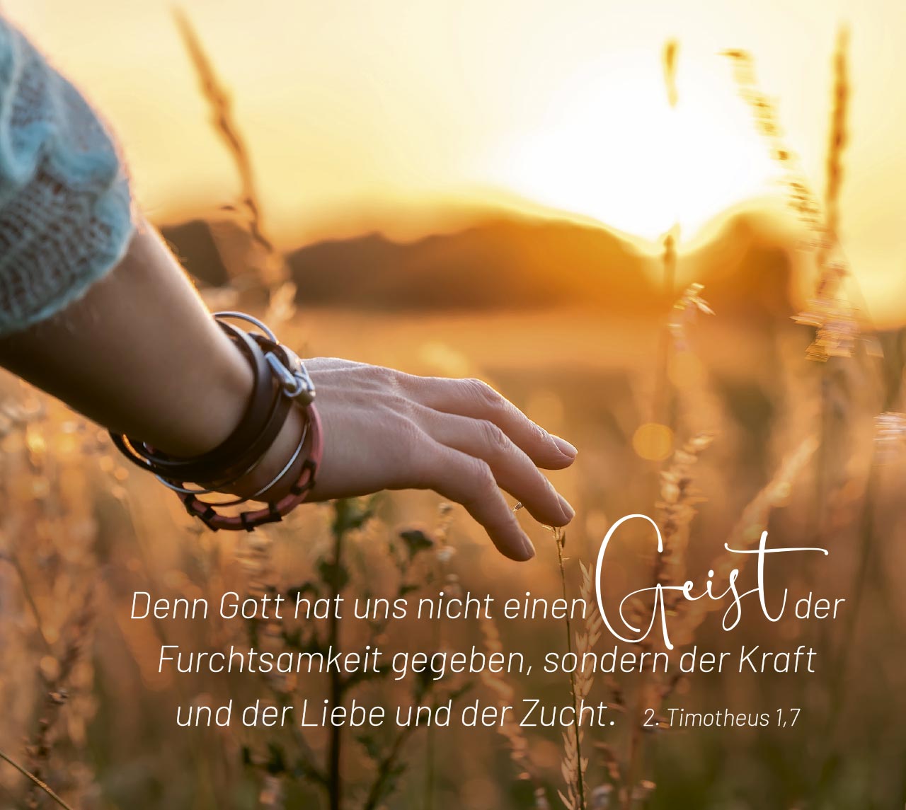 Aufstellbuch Geborgen in Gottes Hand