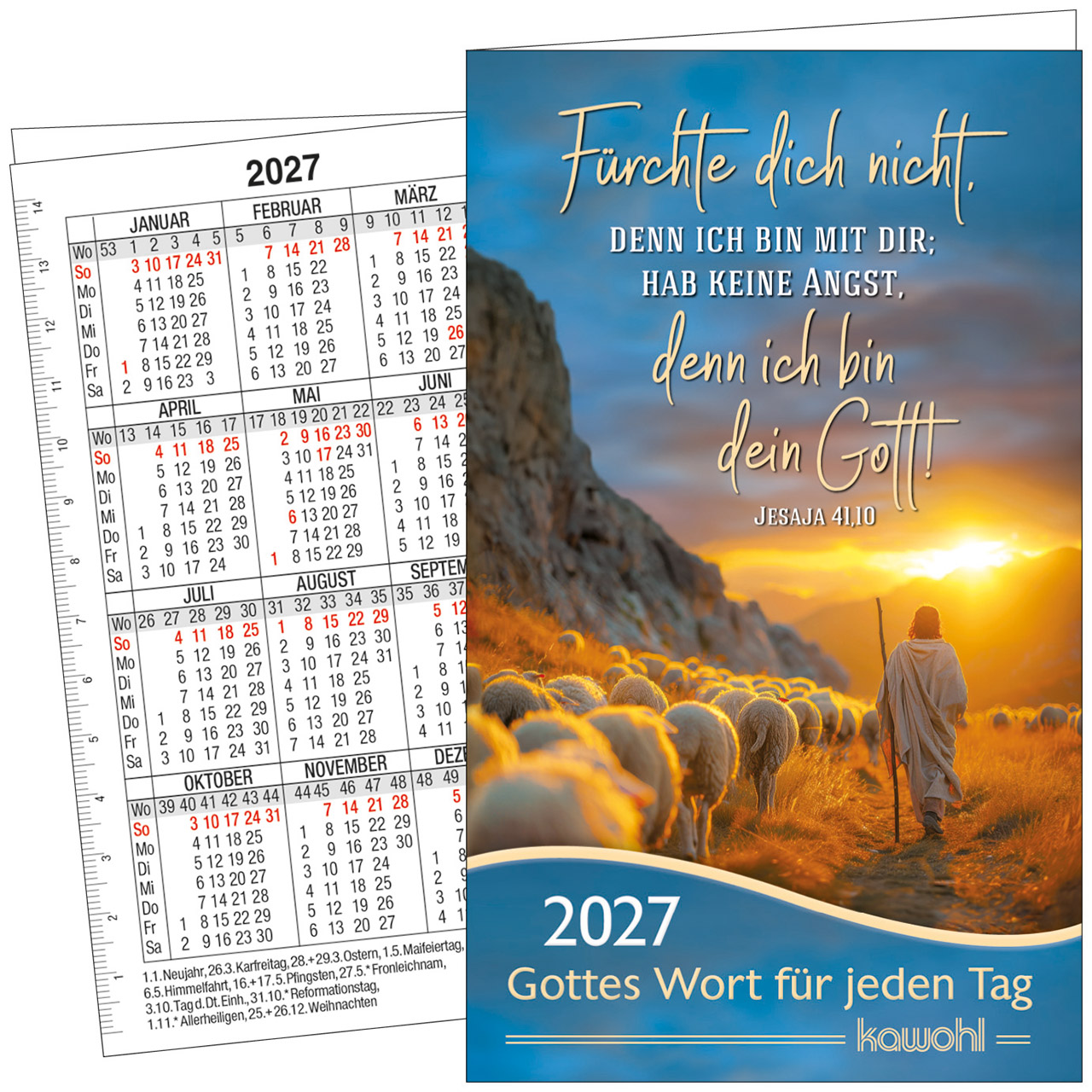 Gottes Wort für jeden Tag 2027 – Terminer