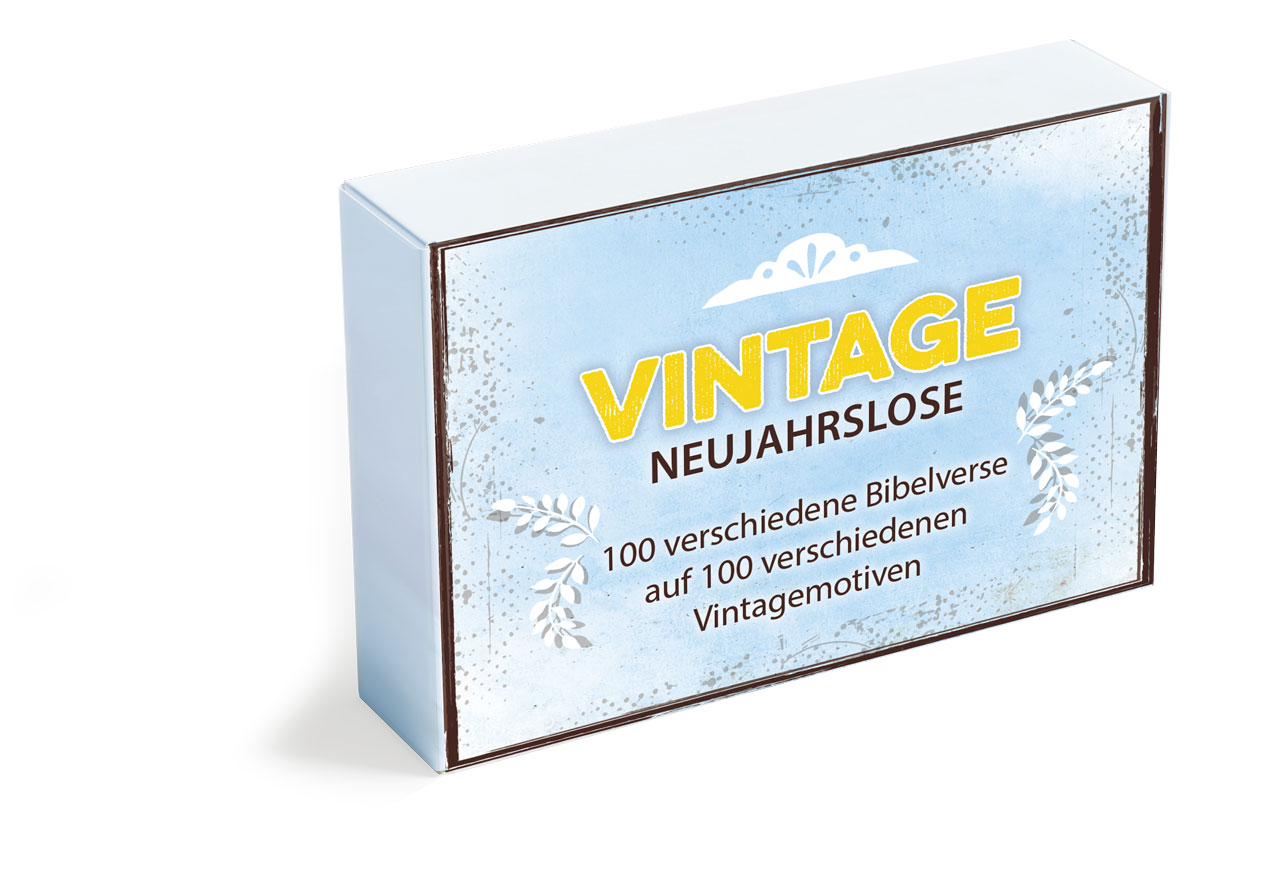 Neujahrslose mit Vintagemotiven