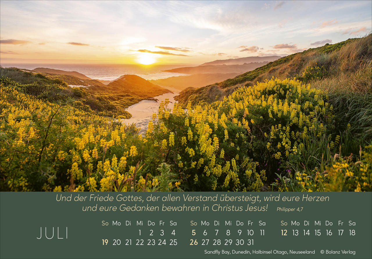Ewigkeit in Herzen 2026 - Panoramakalender
