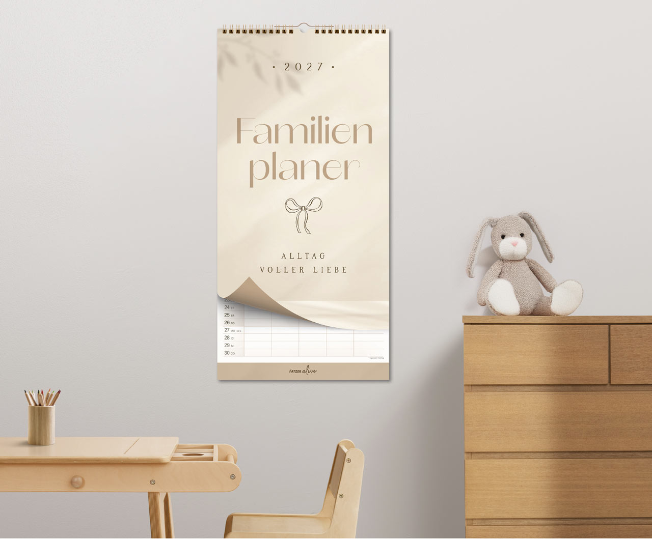 Alltag voller Liebe 2027 – Familienplaner