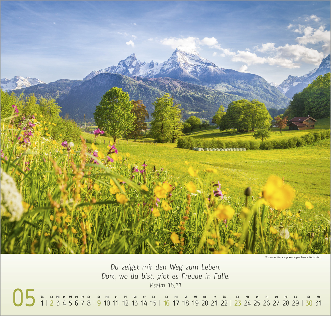 Berg-Impressionen 2027 – Wandkalender