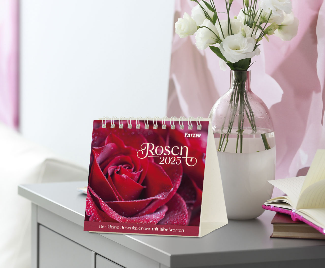 Rosen Tischkalender