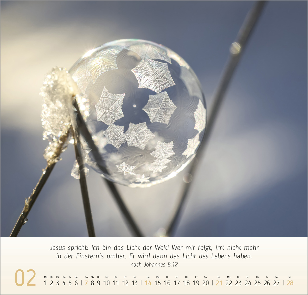 Licht-Impressionen 2027 – Wandkalender