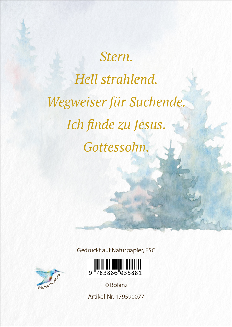 Grußheft Weihnachtsfreude