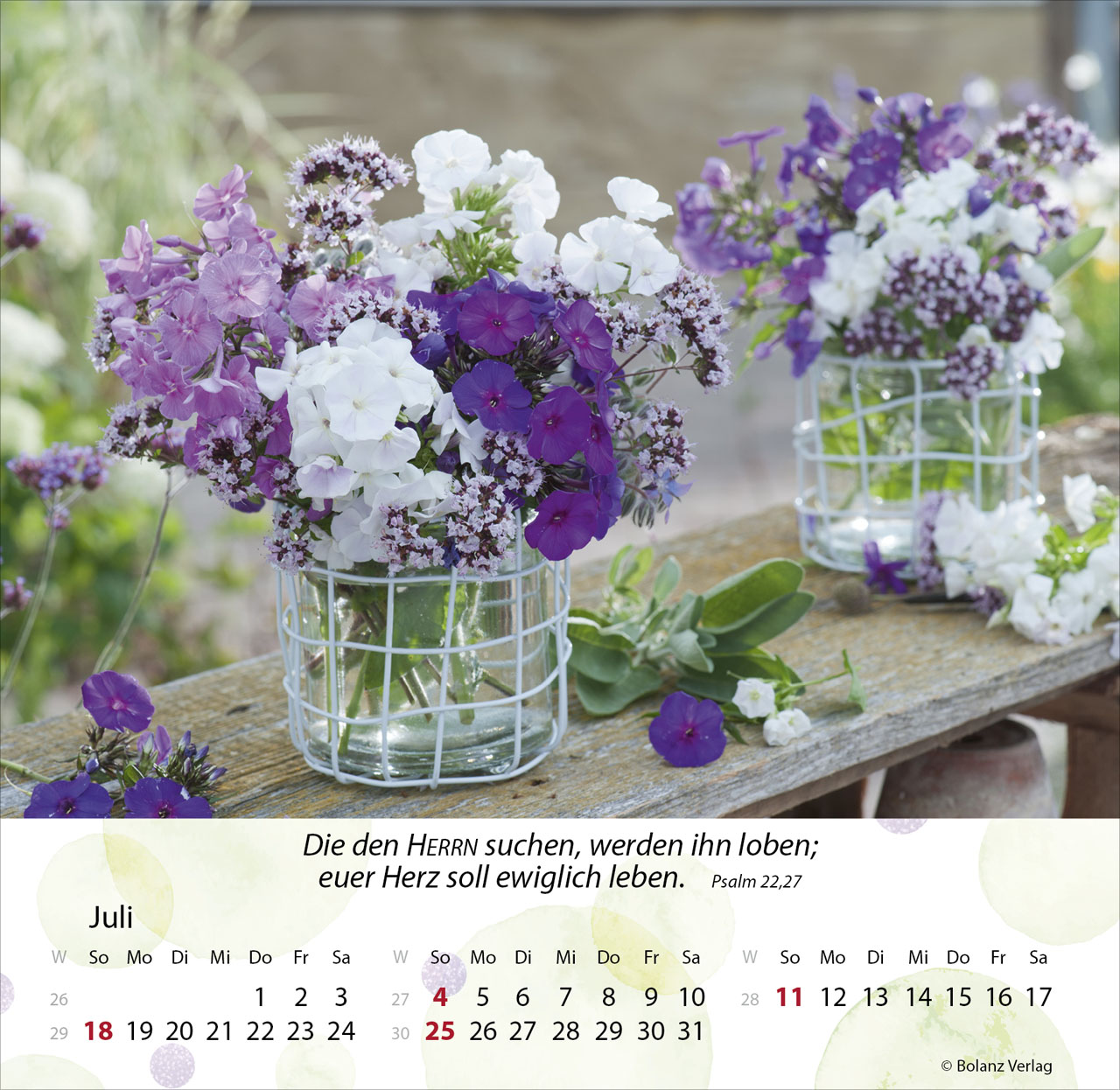 Gärten 2027 – Tischkalender